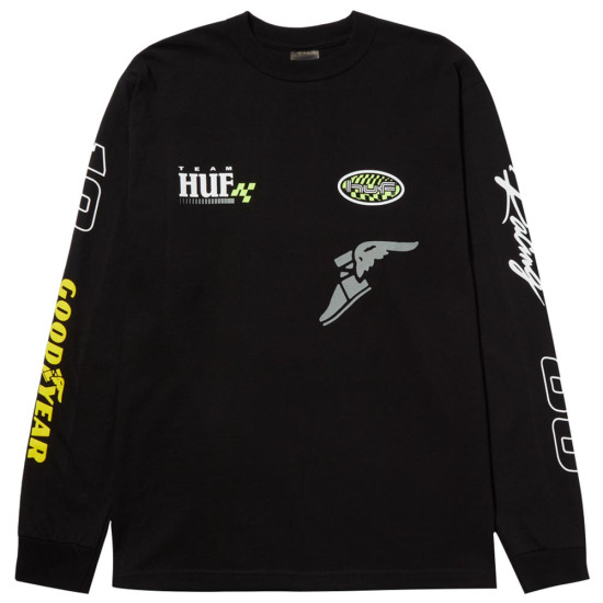 Huf Ανδρική μακρυμάνικη μπλούζα Performance L/S Tee